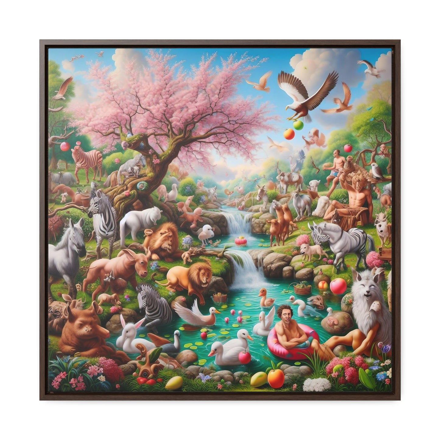 Framed Gallery Canvas Wrap - Spring 2