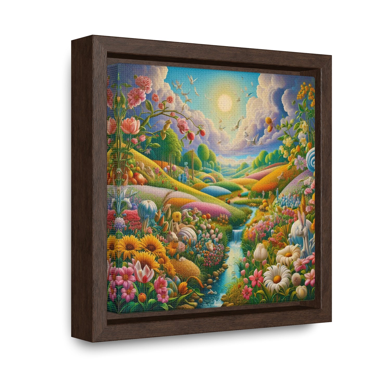 Framed Gallery Canvas Wrap - Spring 107