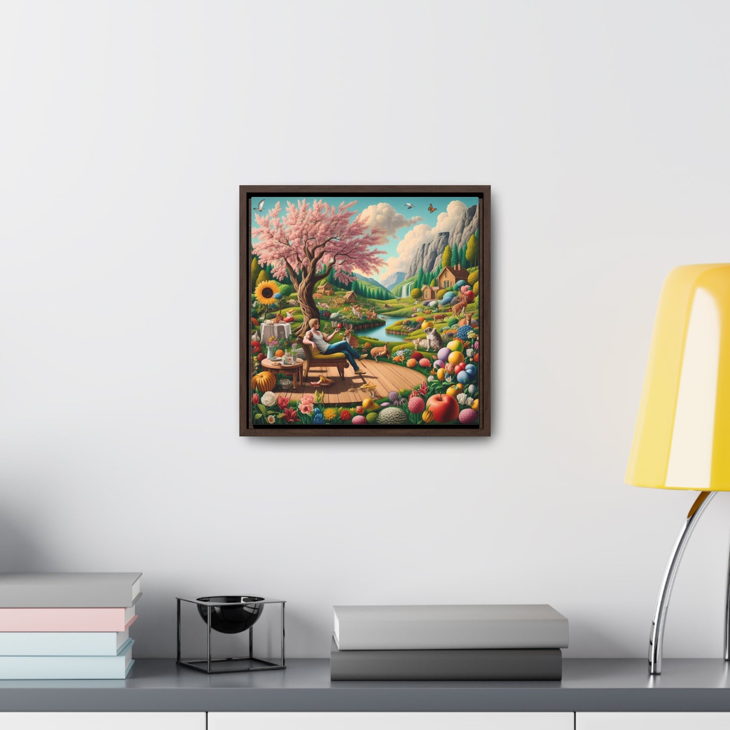 Framed Gallery Canvas Wrap - Spring 13