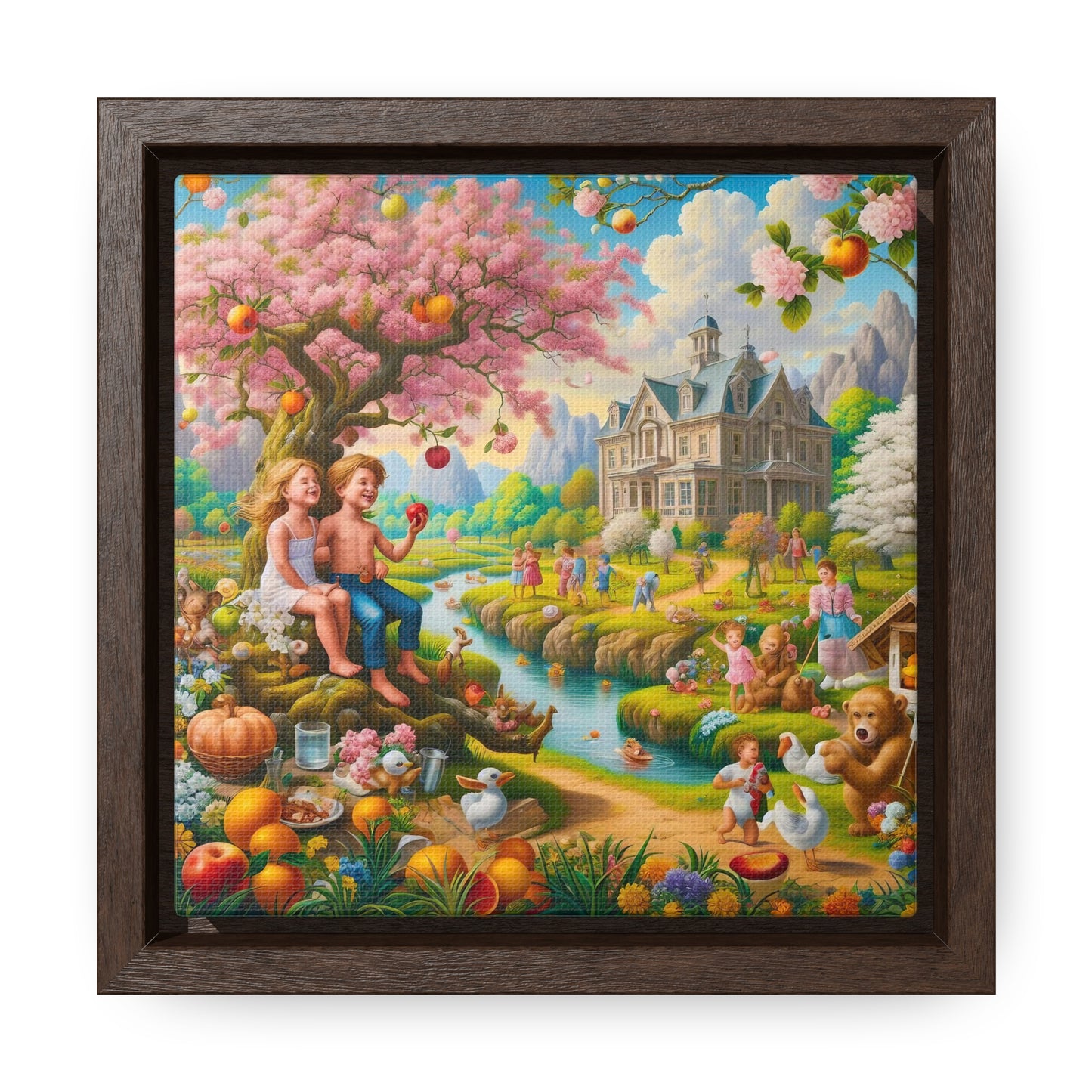 Framed Gallery Canvas Wrap - Spring 35