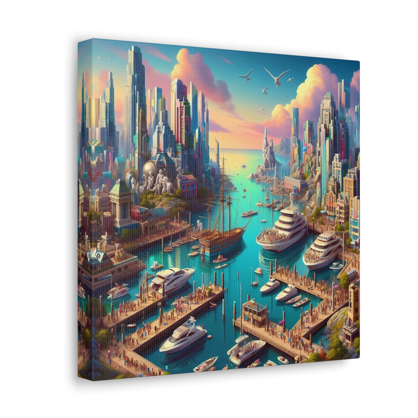 Canvas Gallery Wrap - Harbor 11