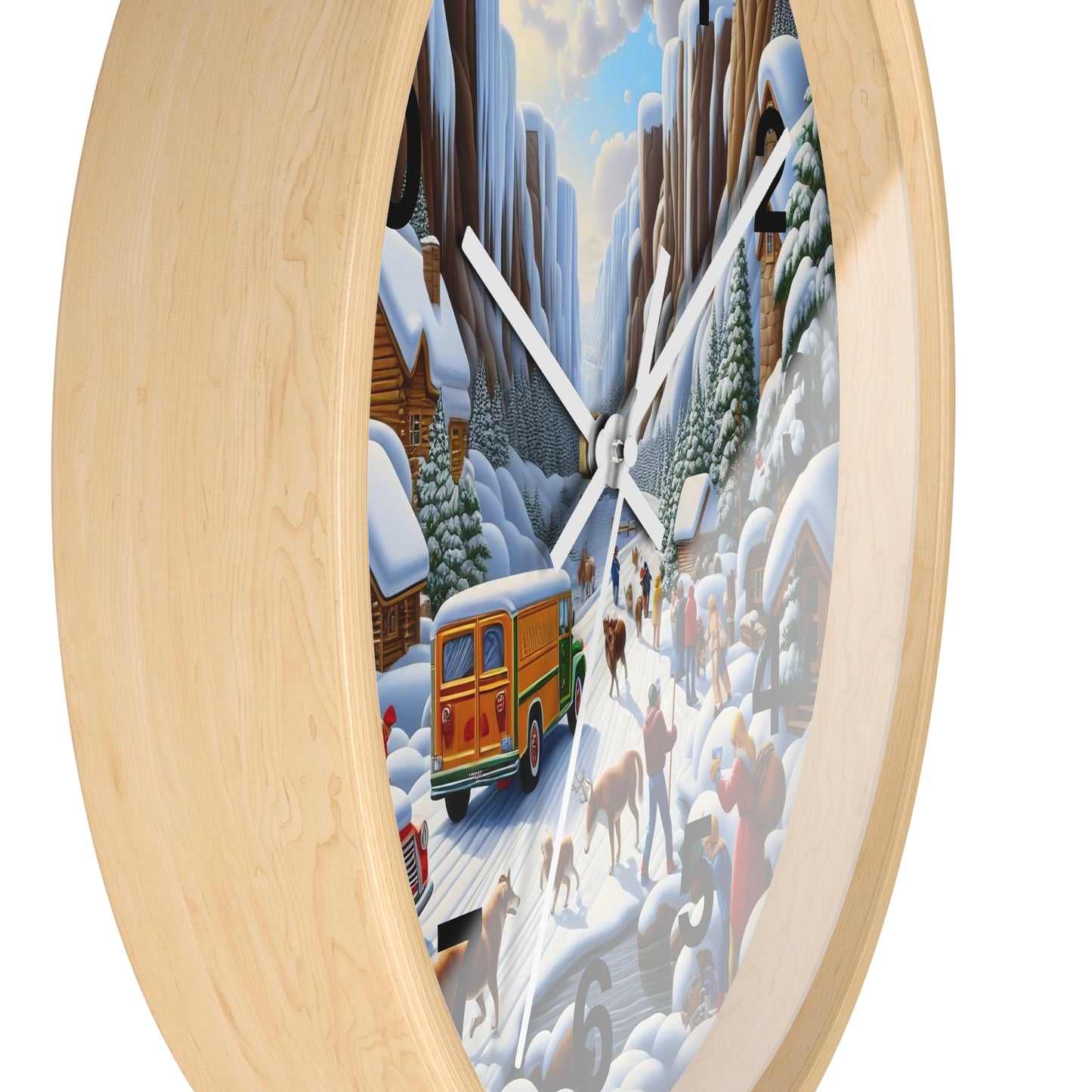 Wall Clock - Winter 120