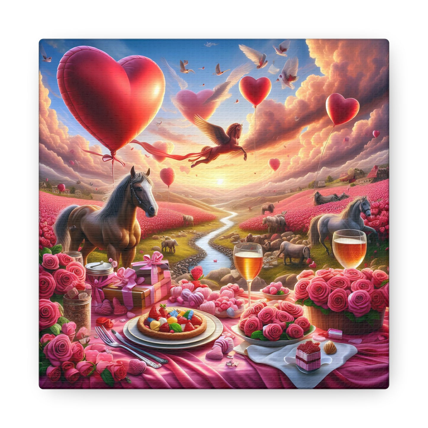 Canvas Gallery Wrap - Valentine's Day 88