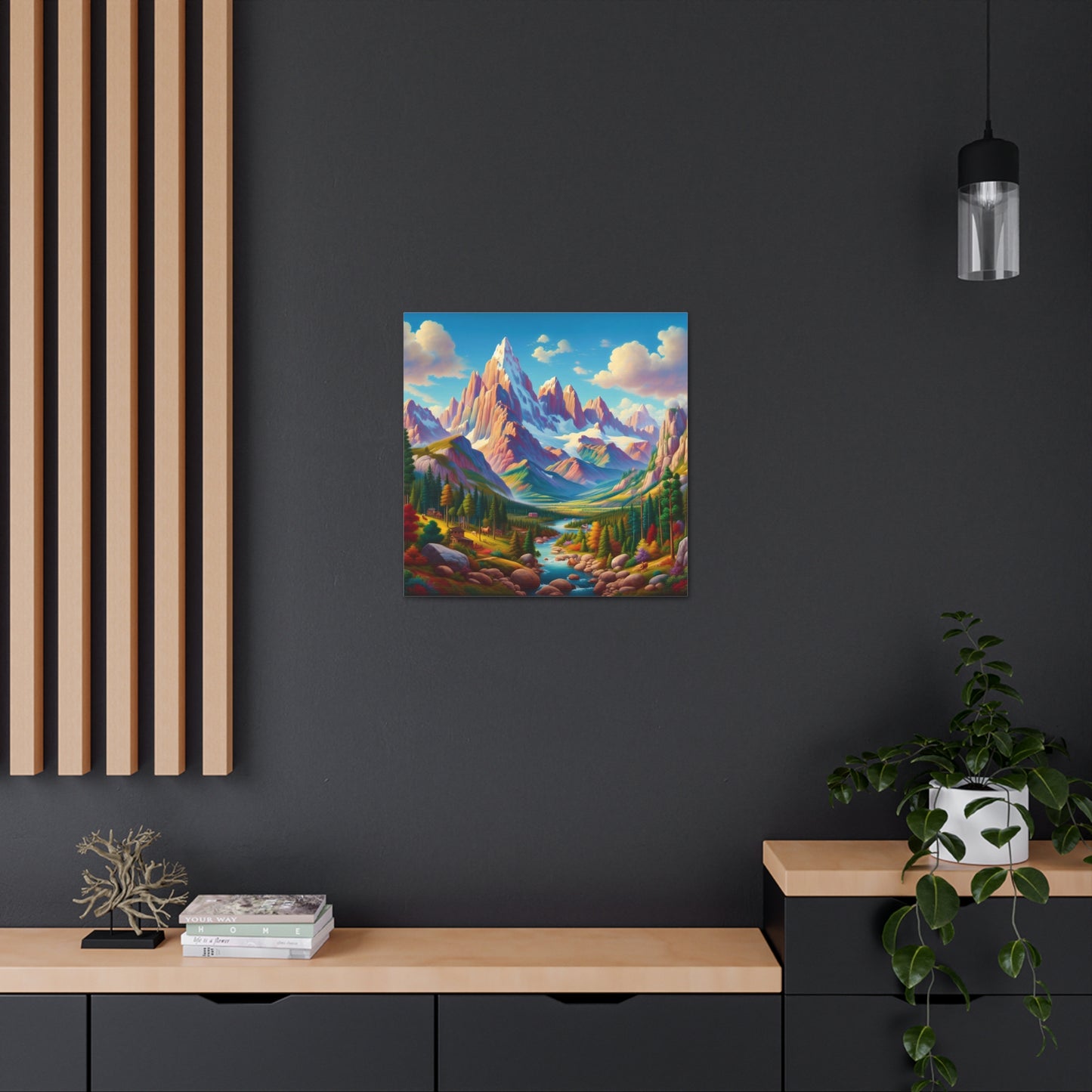 Canvas Gallery Wrap - Mountains 4