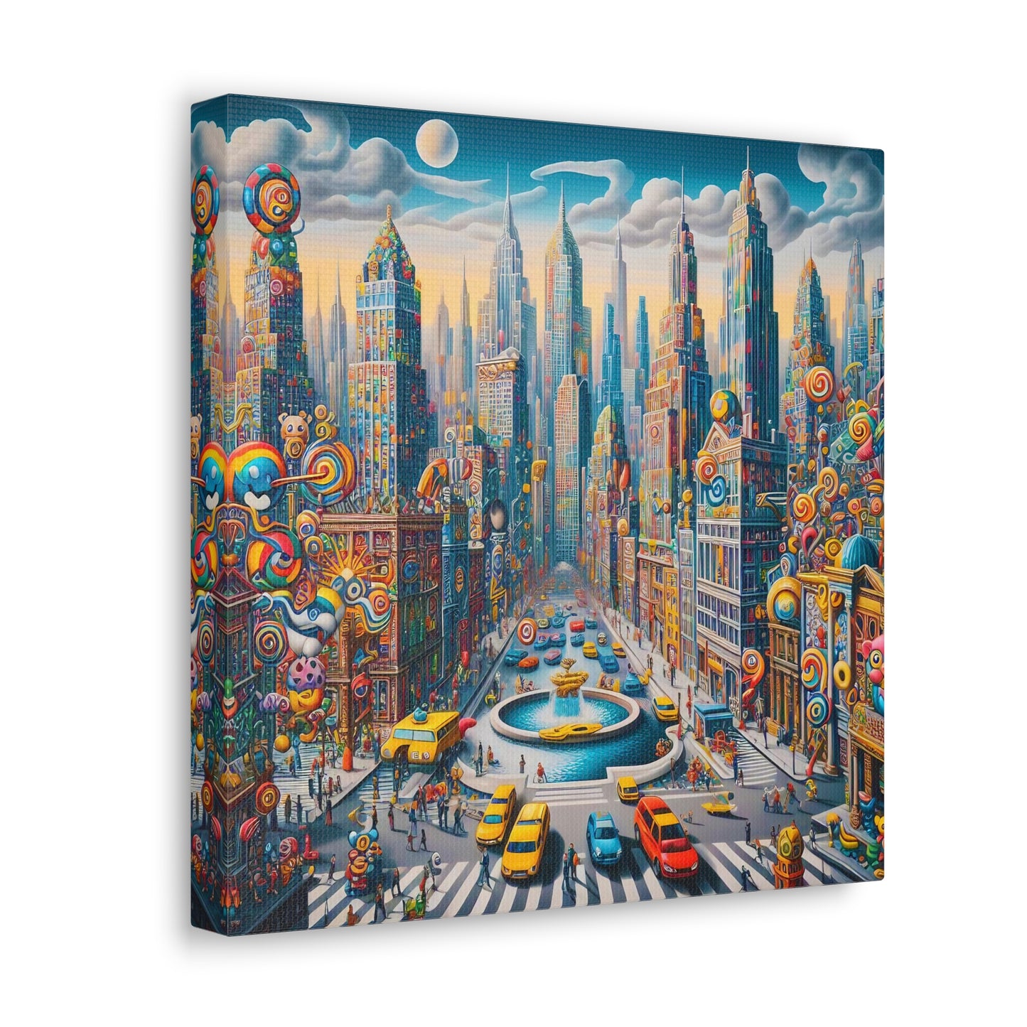 Canvas Gallery Wrap - City 4