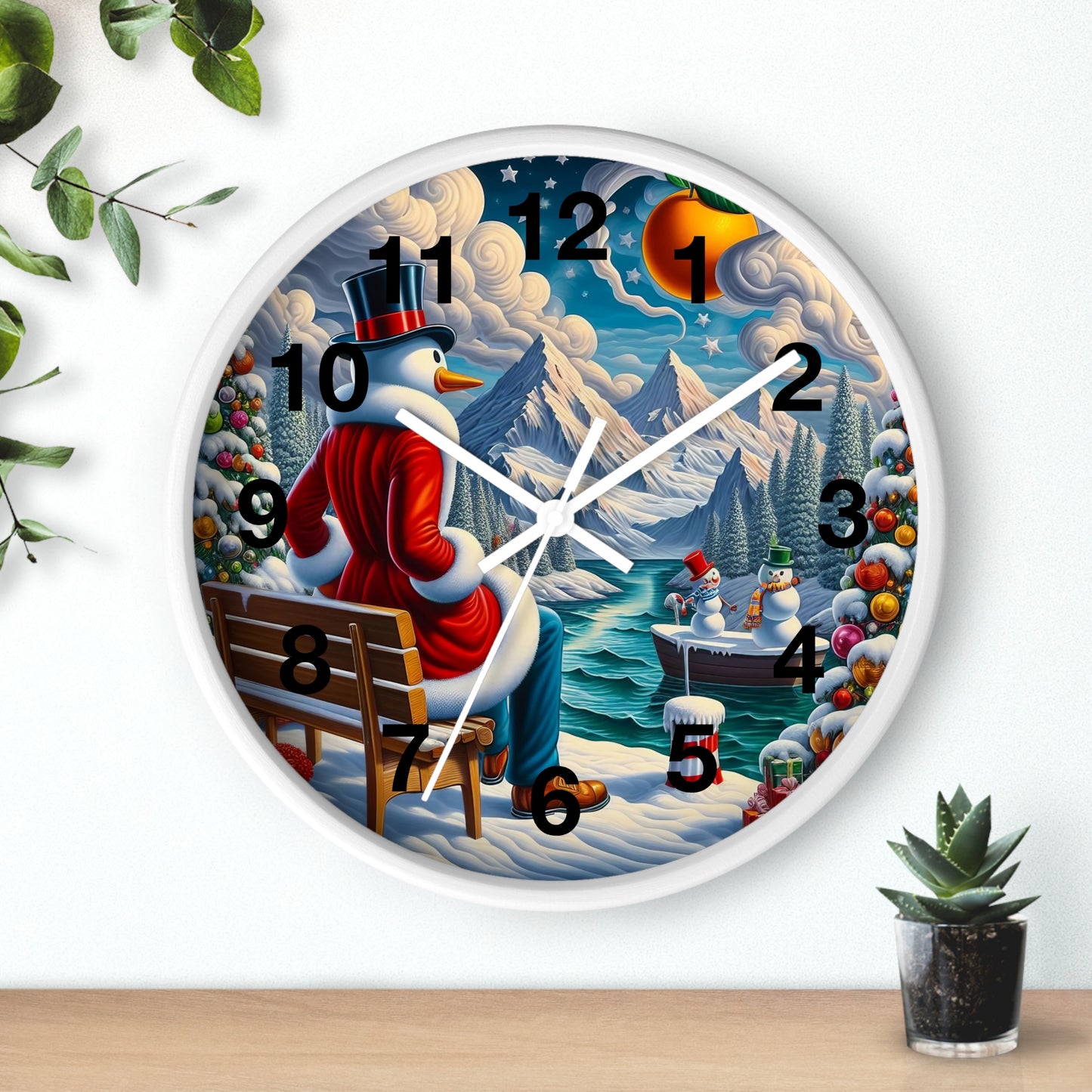 Wall Clock - Winter 101