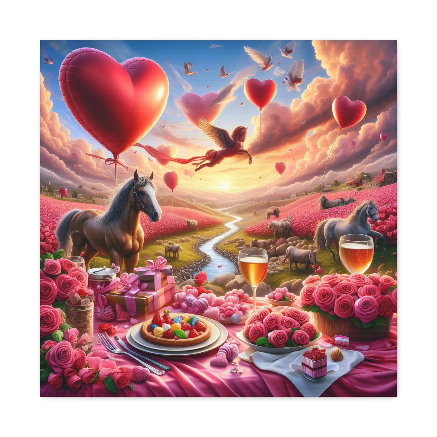 Canvas Gallery Wrap - Valentine's Day 88