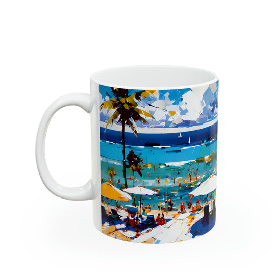 Ceramic Mug 11oz - Beach 4002