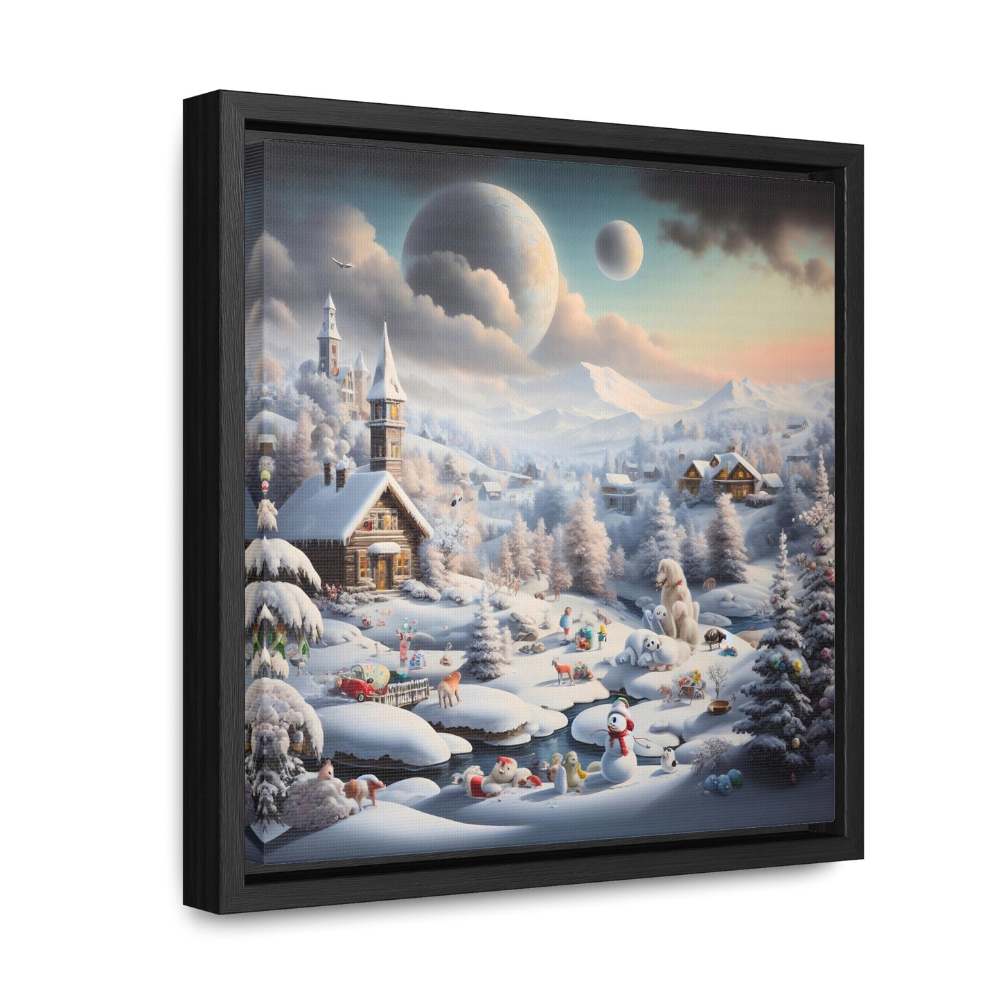 Framed Gallery Canvas Wrap - Winter 104