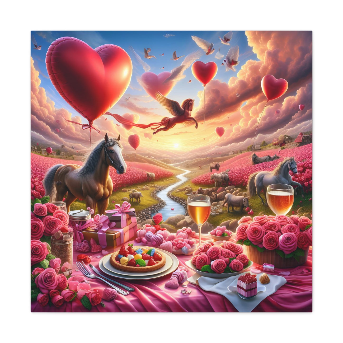 Canvas Gallery Wrap - Valentine's Day 88