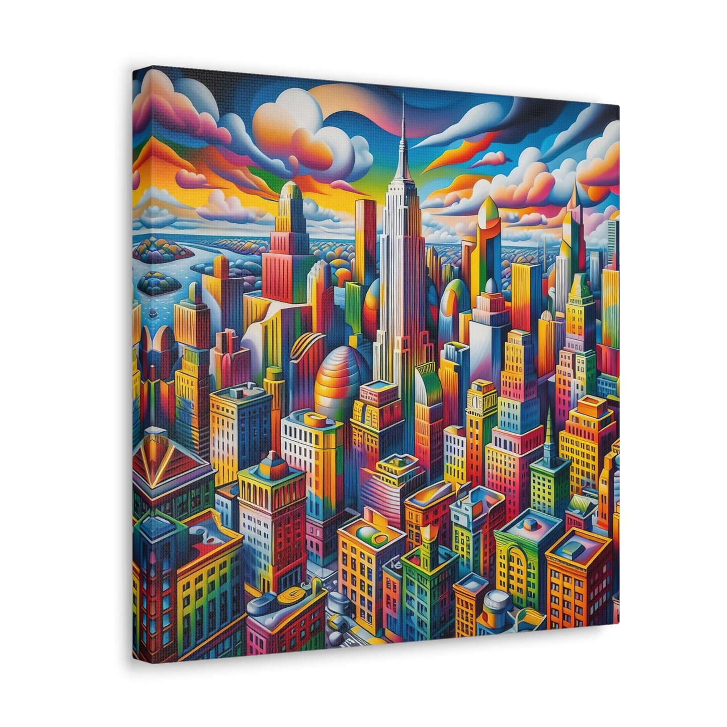 Canvas Gallery Wrap - City 14