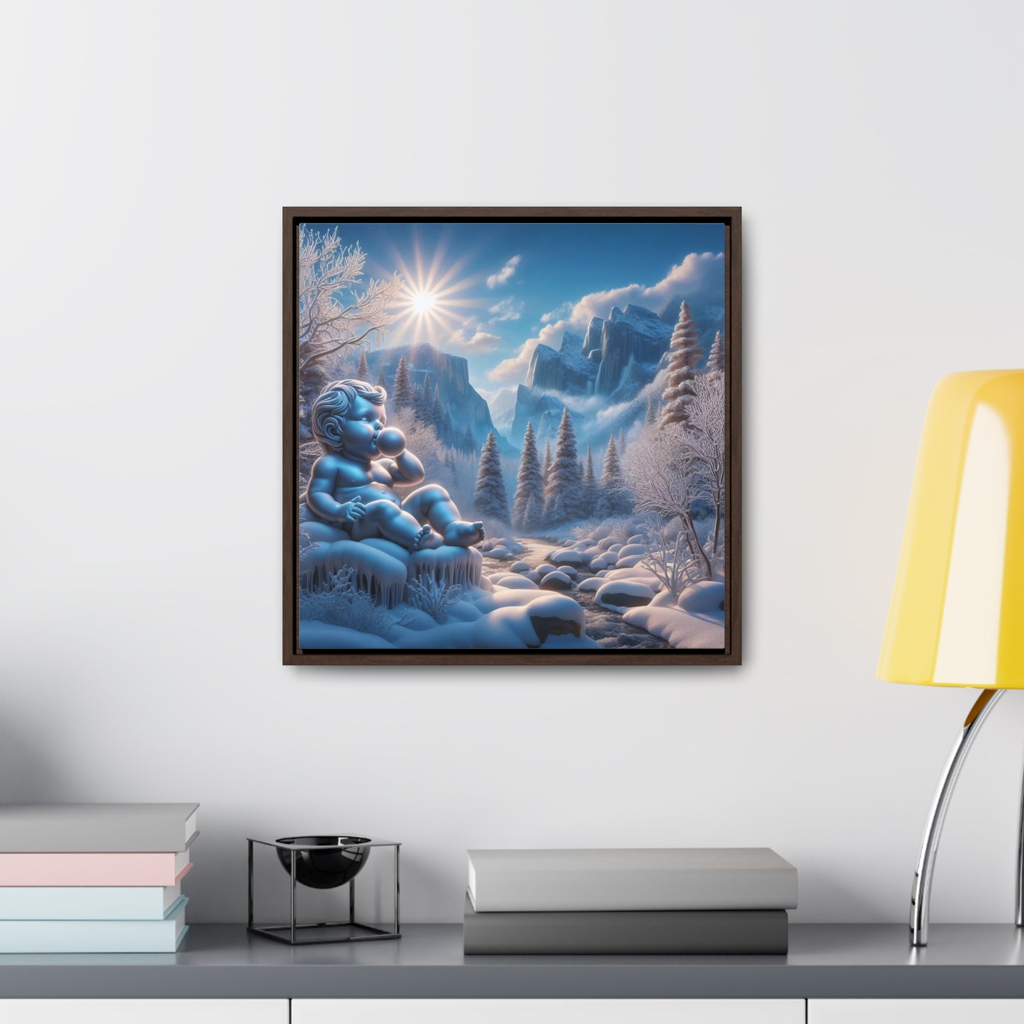 Framed Gallery Canvas Wrap - Winter 119