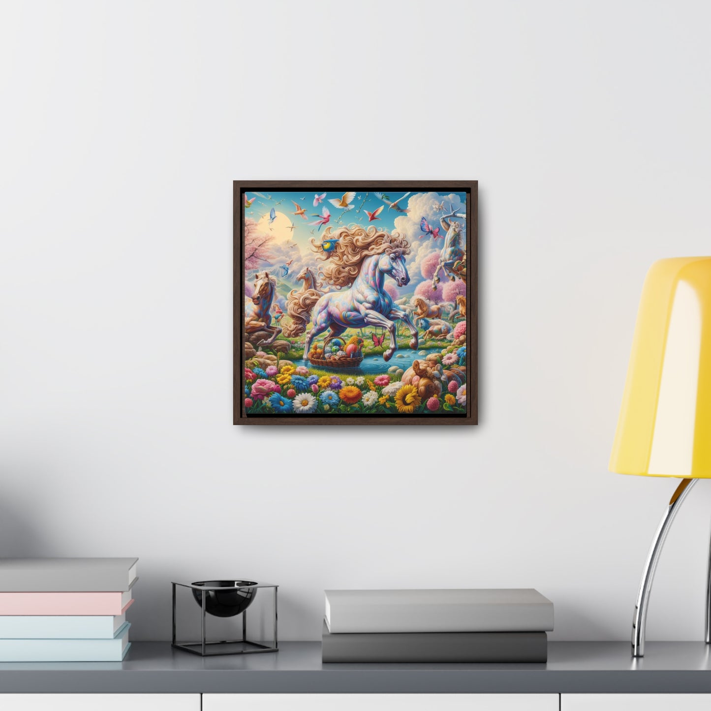 Framed Gallery Canvas Wrap - Spring 51