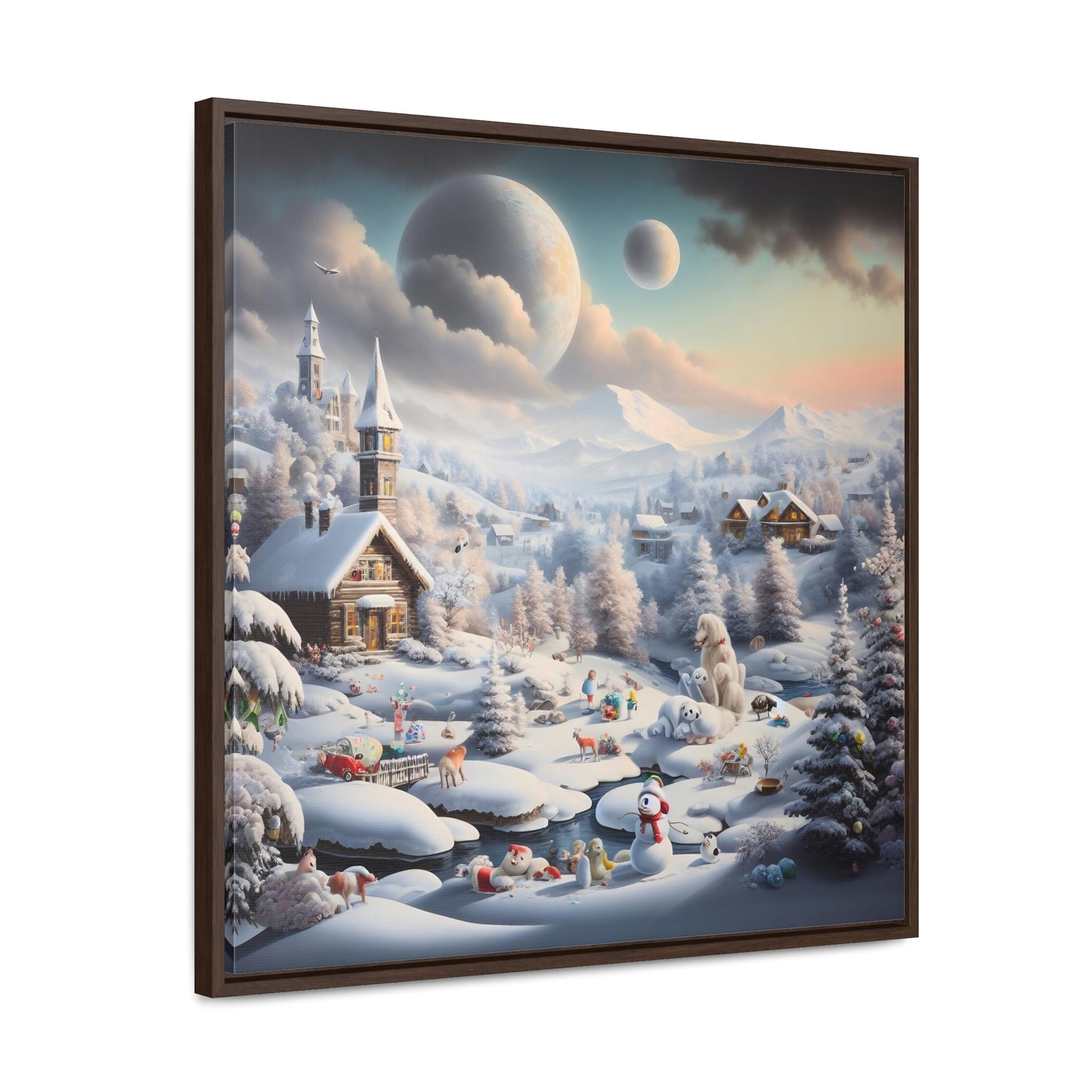 Framed Gallery Canvas Wrap - Winter 104