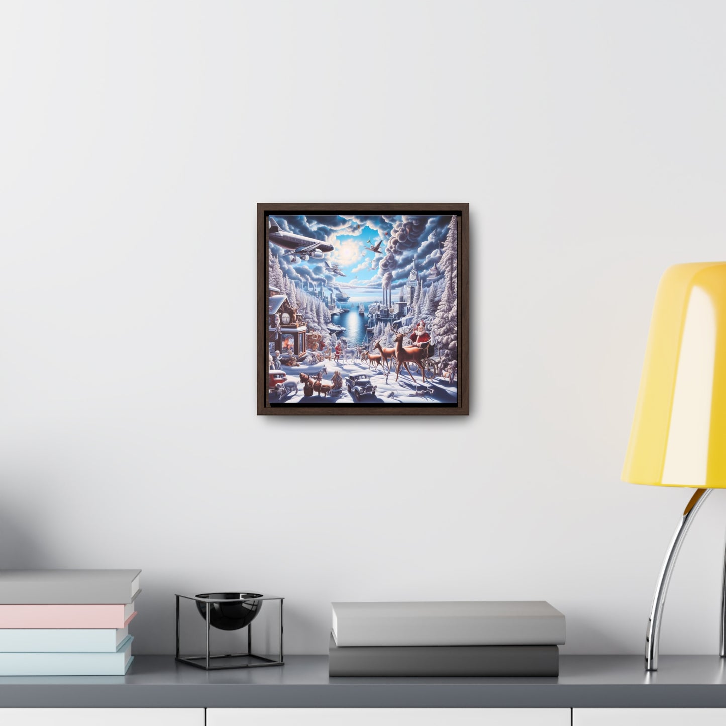 Framed Gallery Canvas Wrap - Winter 114