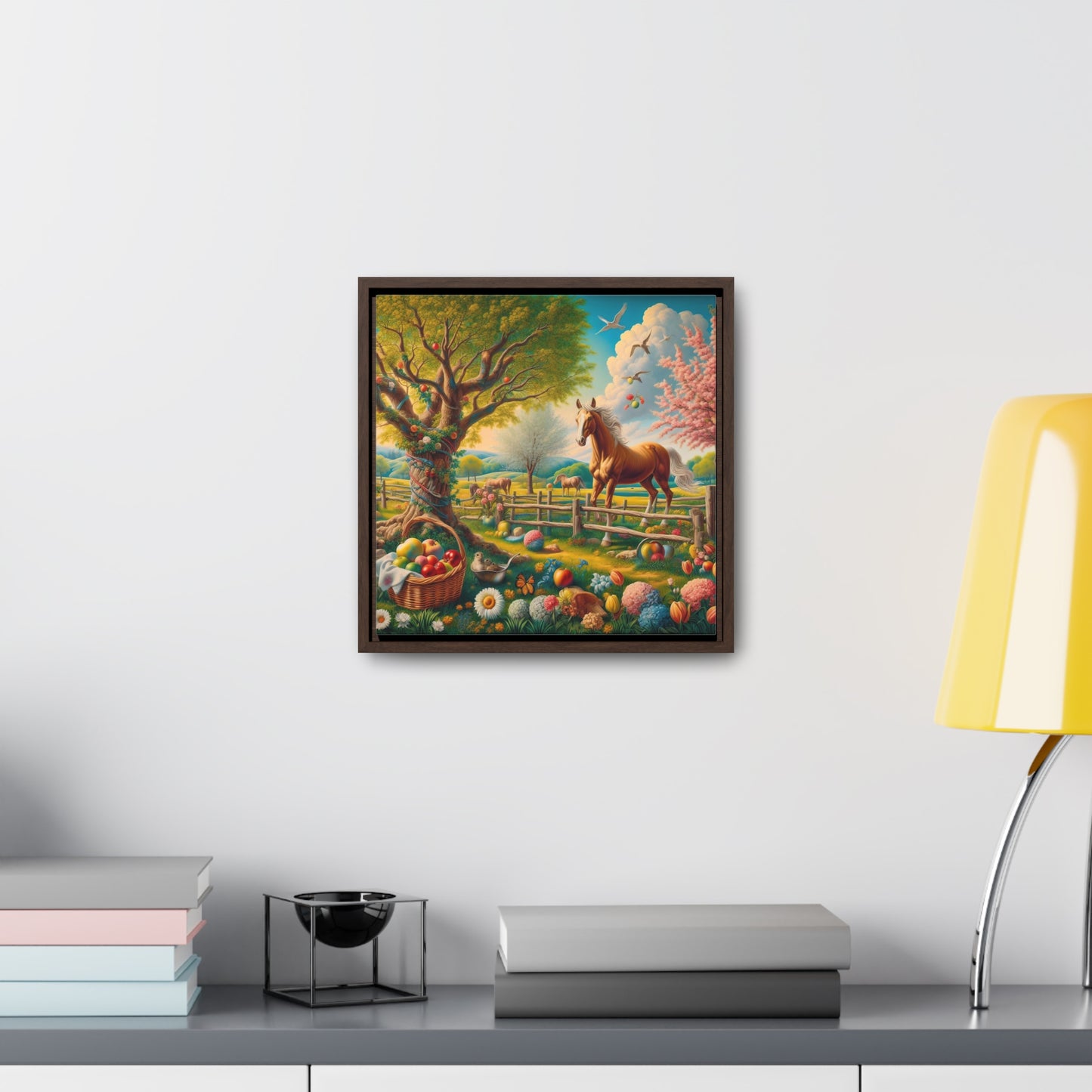 Framed Gallery Canvas Wrap - Spring 50