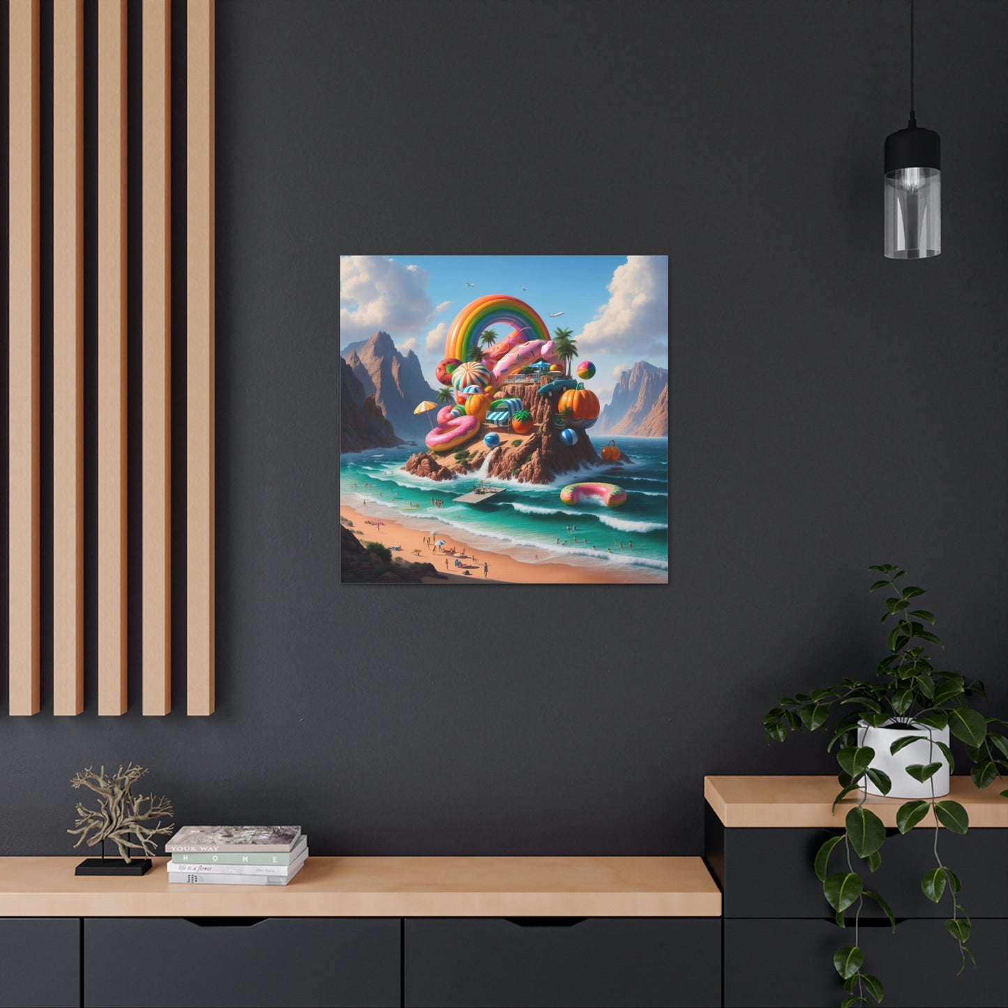 Canvas Gallery Wrap - Beach 21