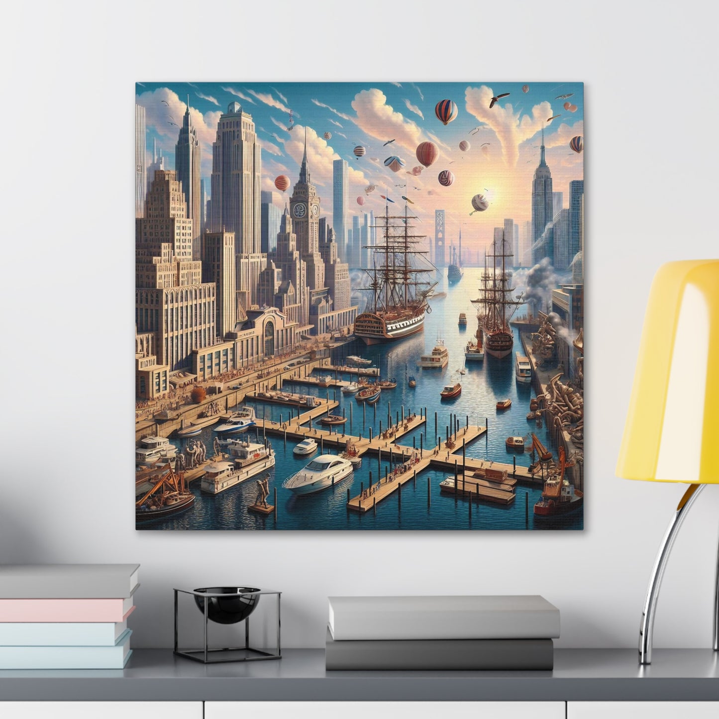 Canvas Gallery Wrap - Harbor 22