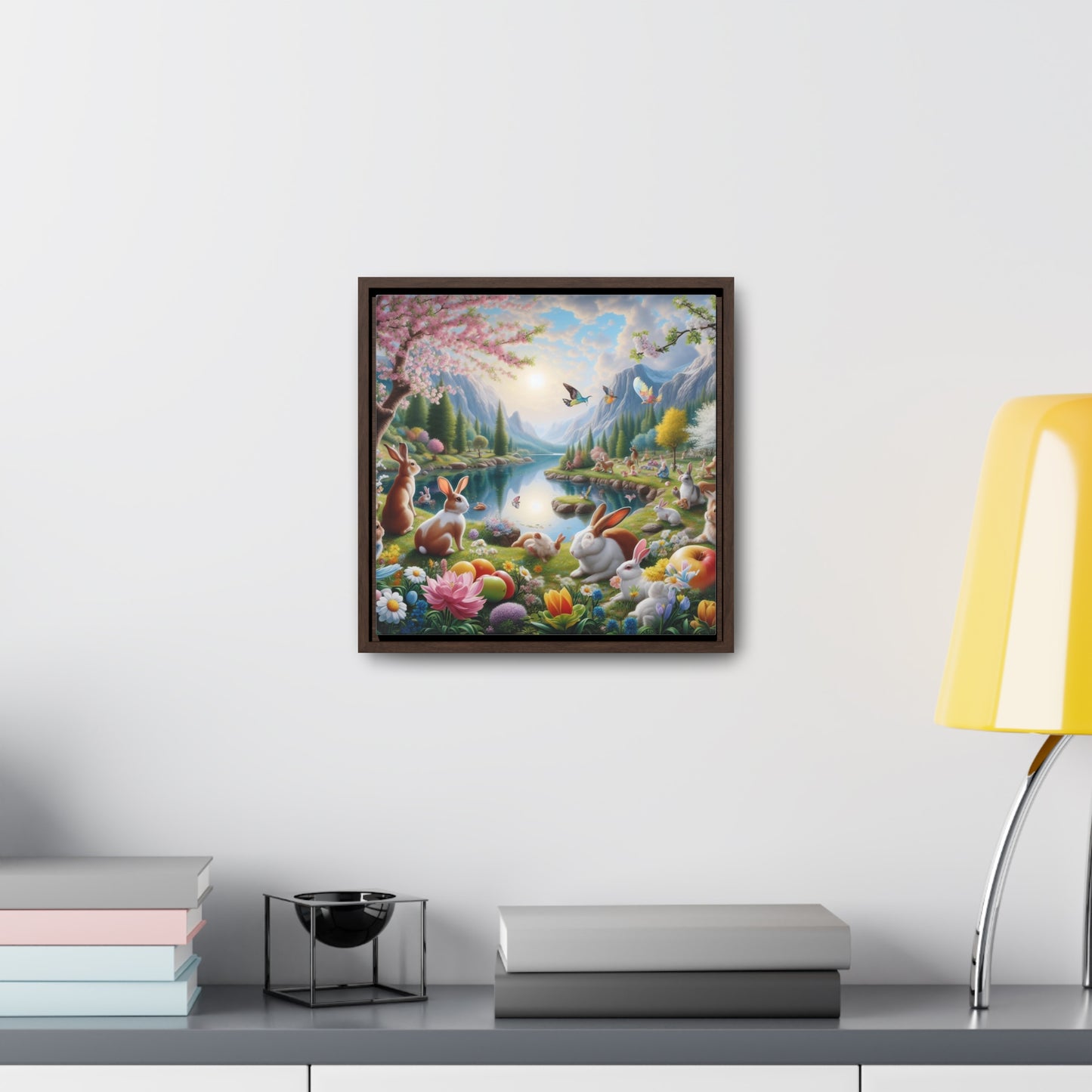 Framed Gallery Canvas Wrap - Spring 15