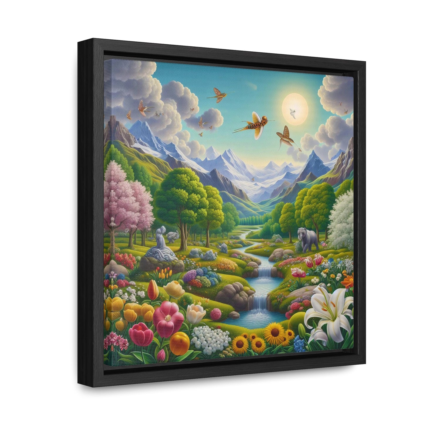 Framed Gallery Canvas Wrap - Spring 17