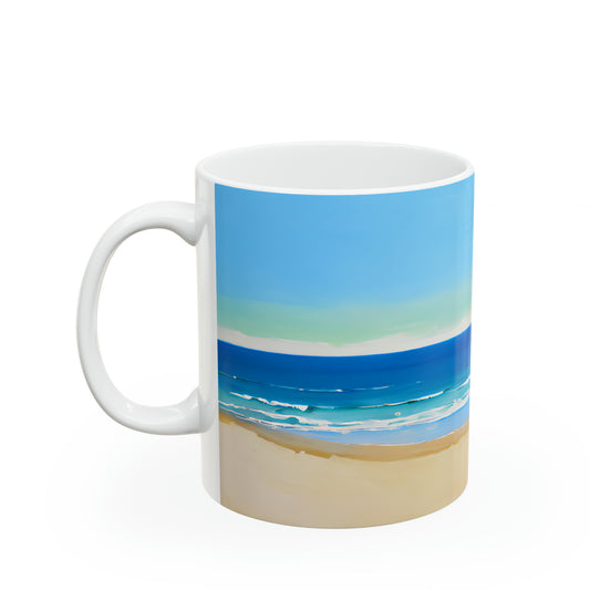 Ceramic Mug 11oz - Beach 8001