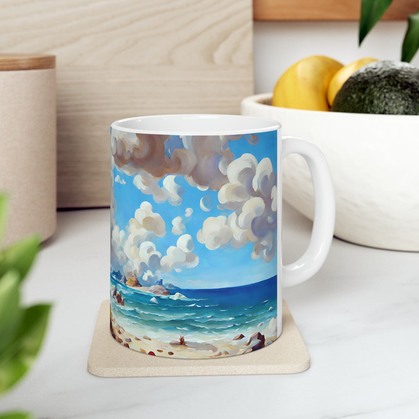 Ceramic Mug 11oz - Beach 2023