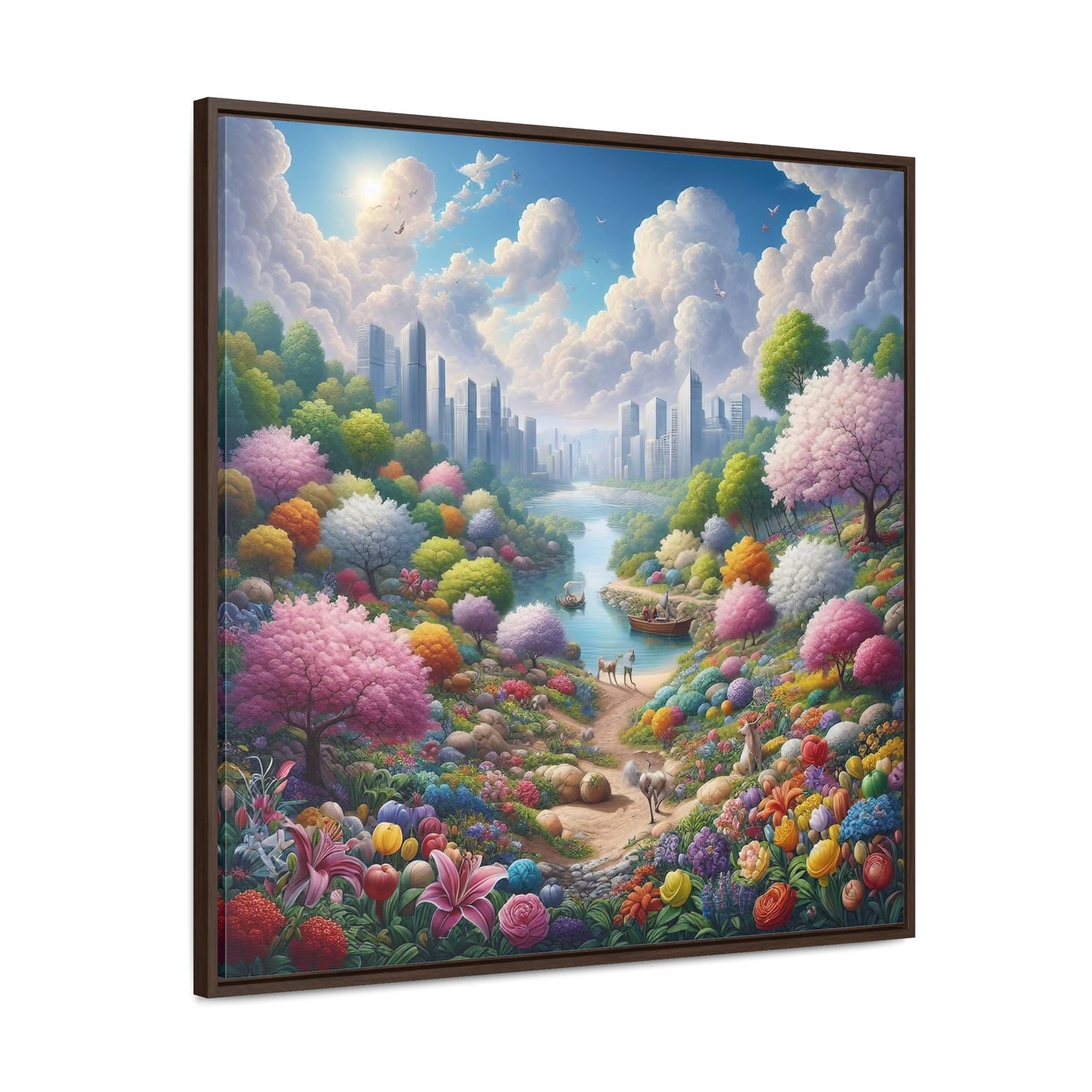 Framed Gallery Canvas Wrap - Spring 11