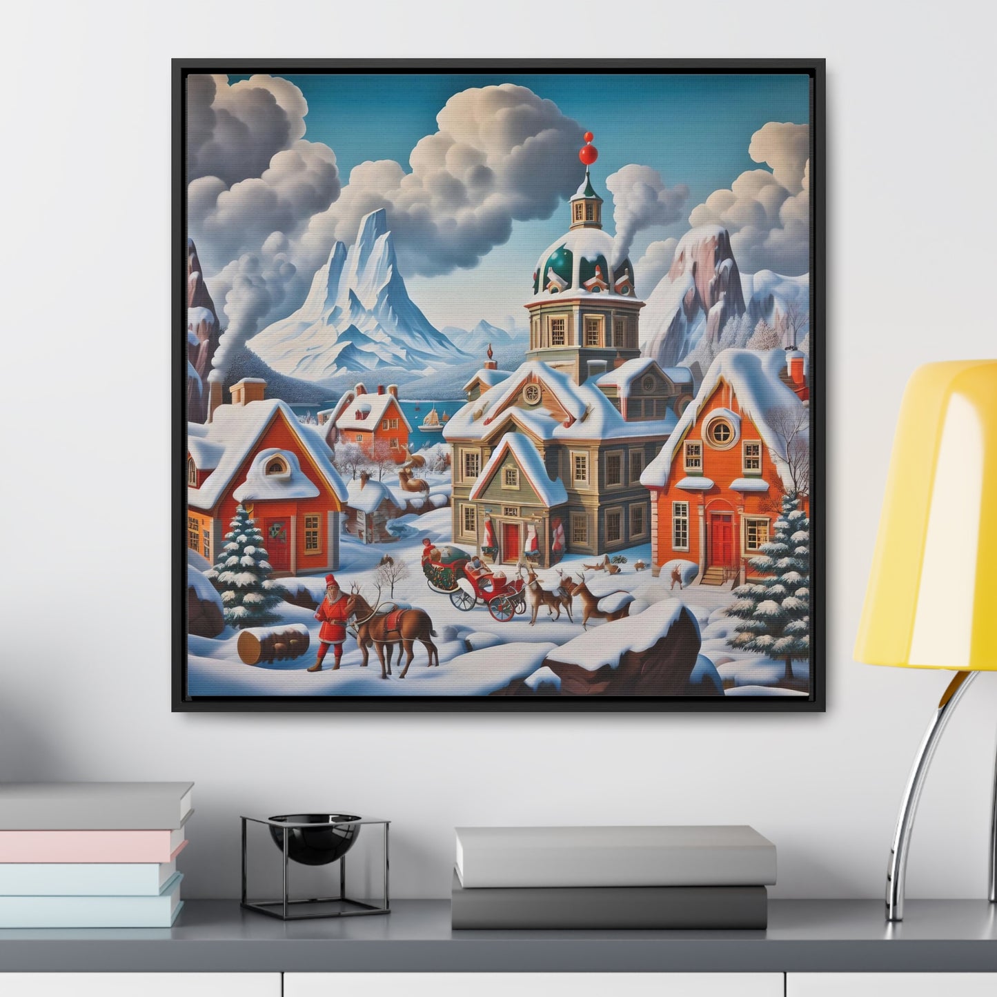 Framed Gallery Canvas Wrap - Winter 124