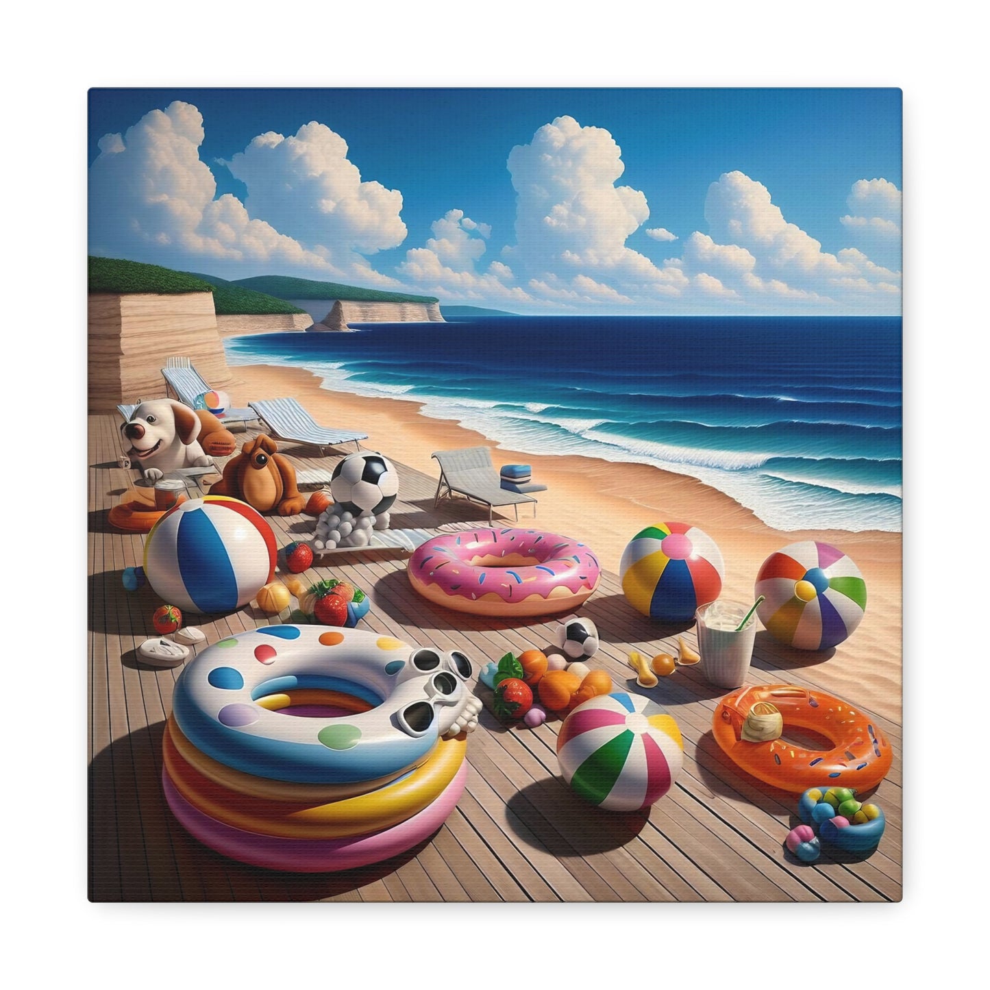 Canvas Gallery Wrap - Beach 18