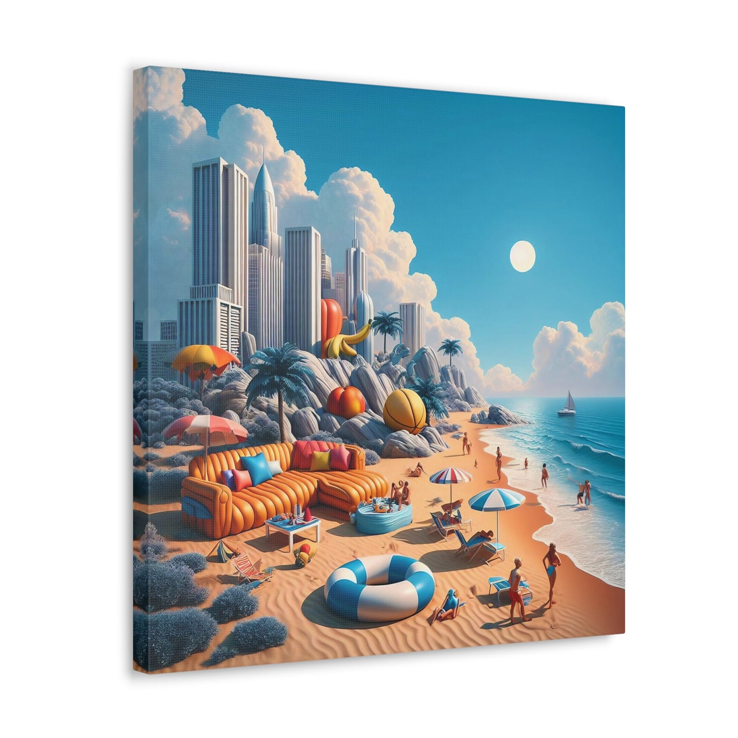 Canvas Gallery Wrap - Beach 19