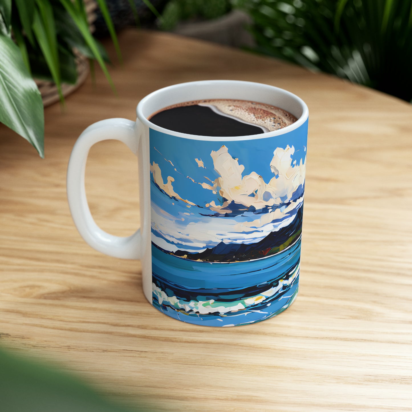 Ceramic Mug 11oz - Beach 11002