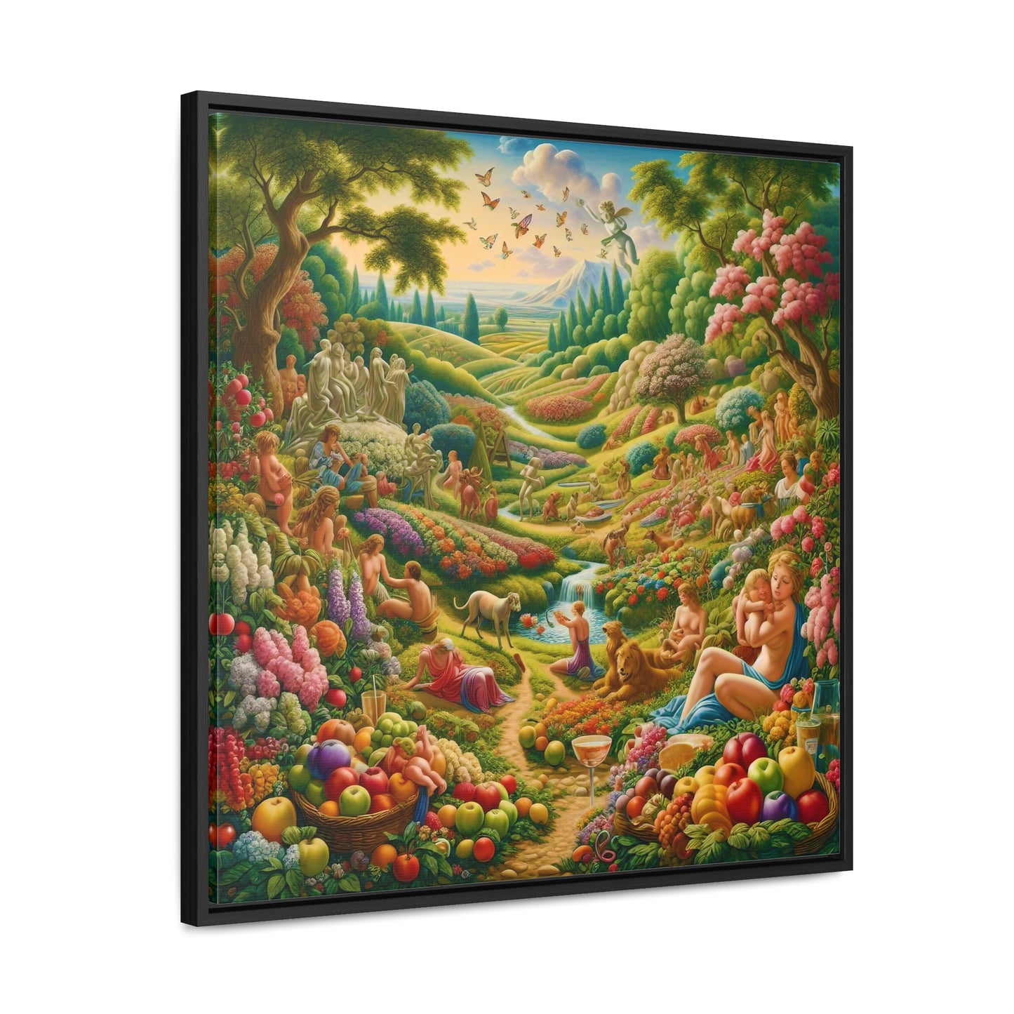 Framed Gallery Canvas Wrap - Spring 5