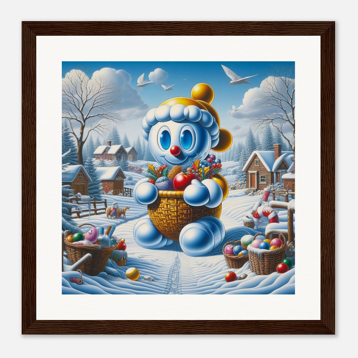 Wall Art - Winter 52 - Baby snowman
