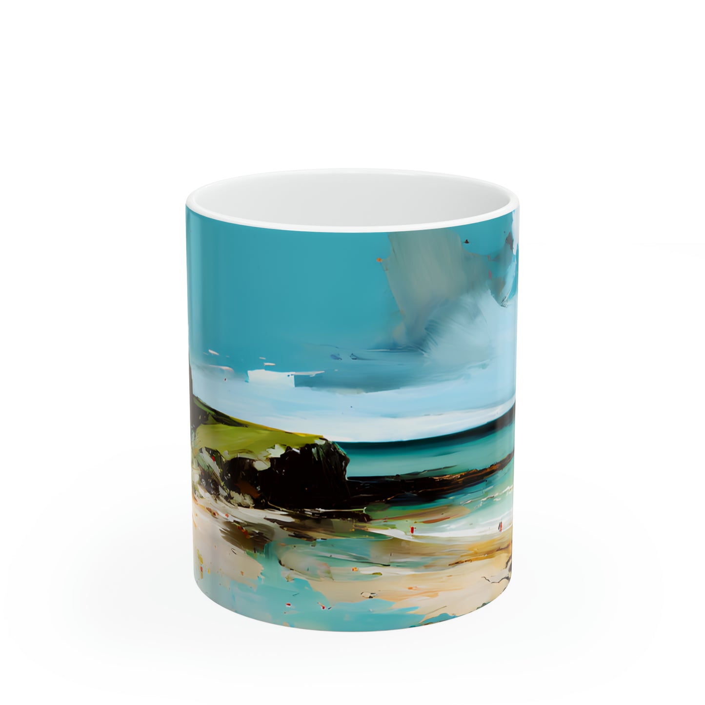 Ceramic Mug 11oz - Beach 7001