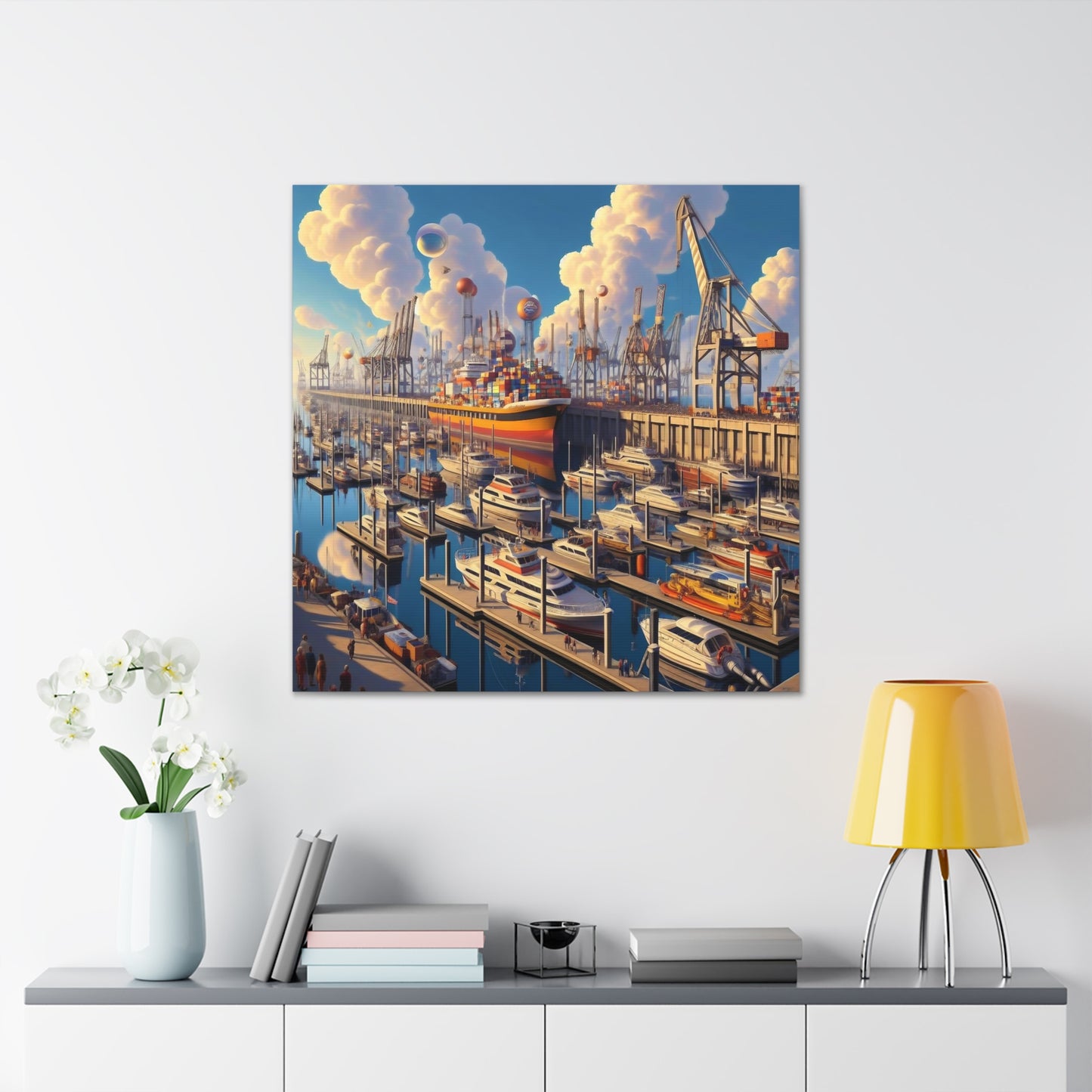 Canvas Gallery Wrap - Harbor 8