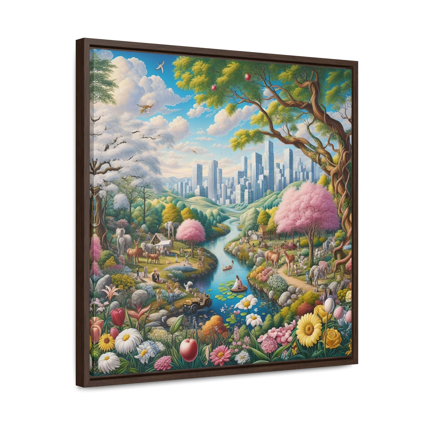 Framed Gallery Canvas Wrap - Spring 27