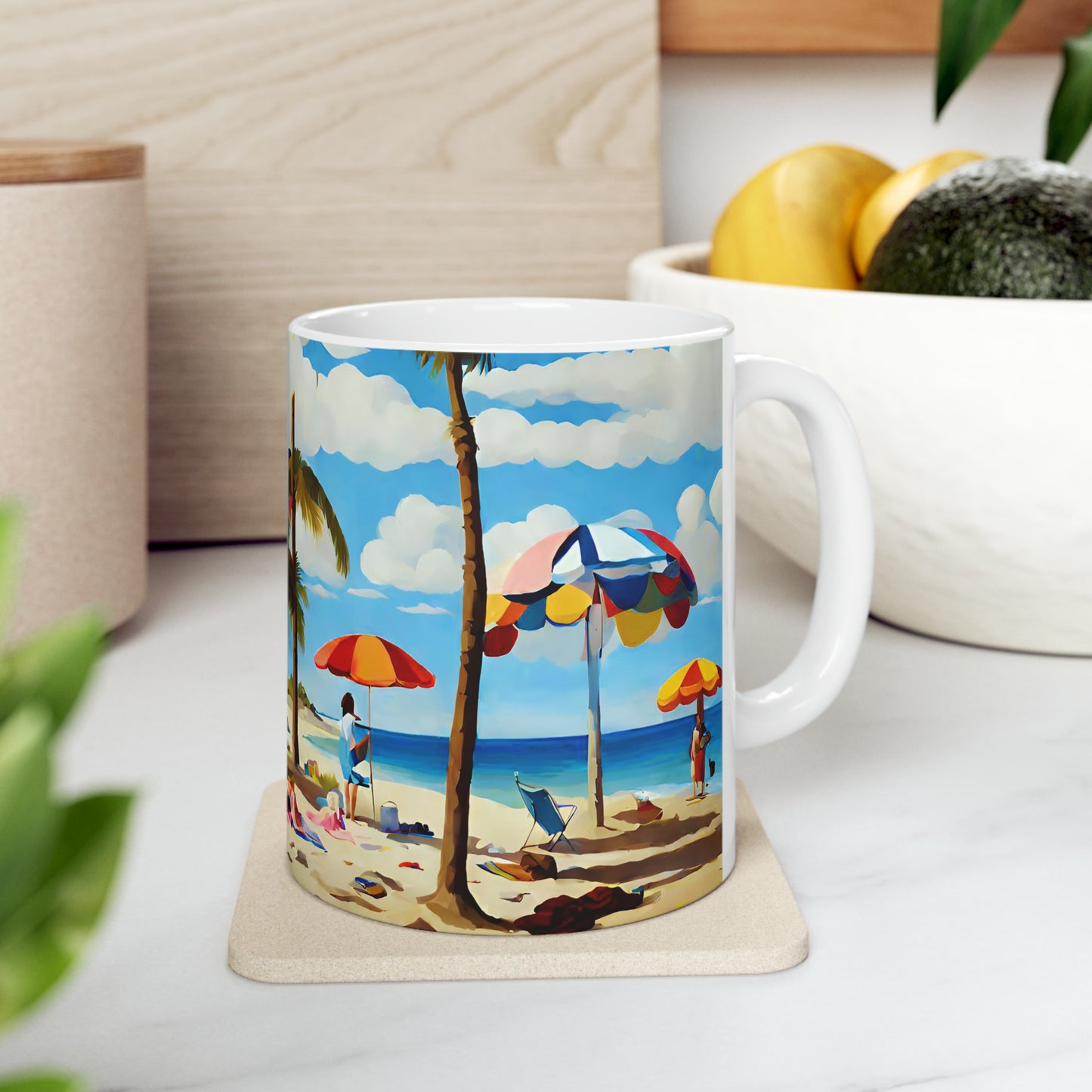 Ceramic Mug 11oz - Beach 2016