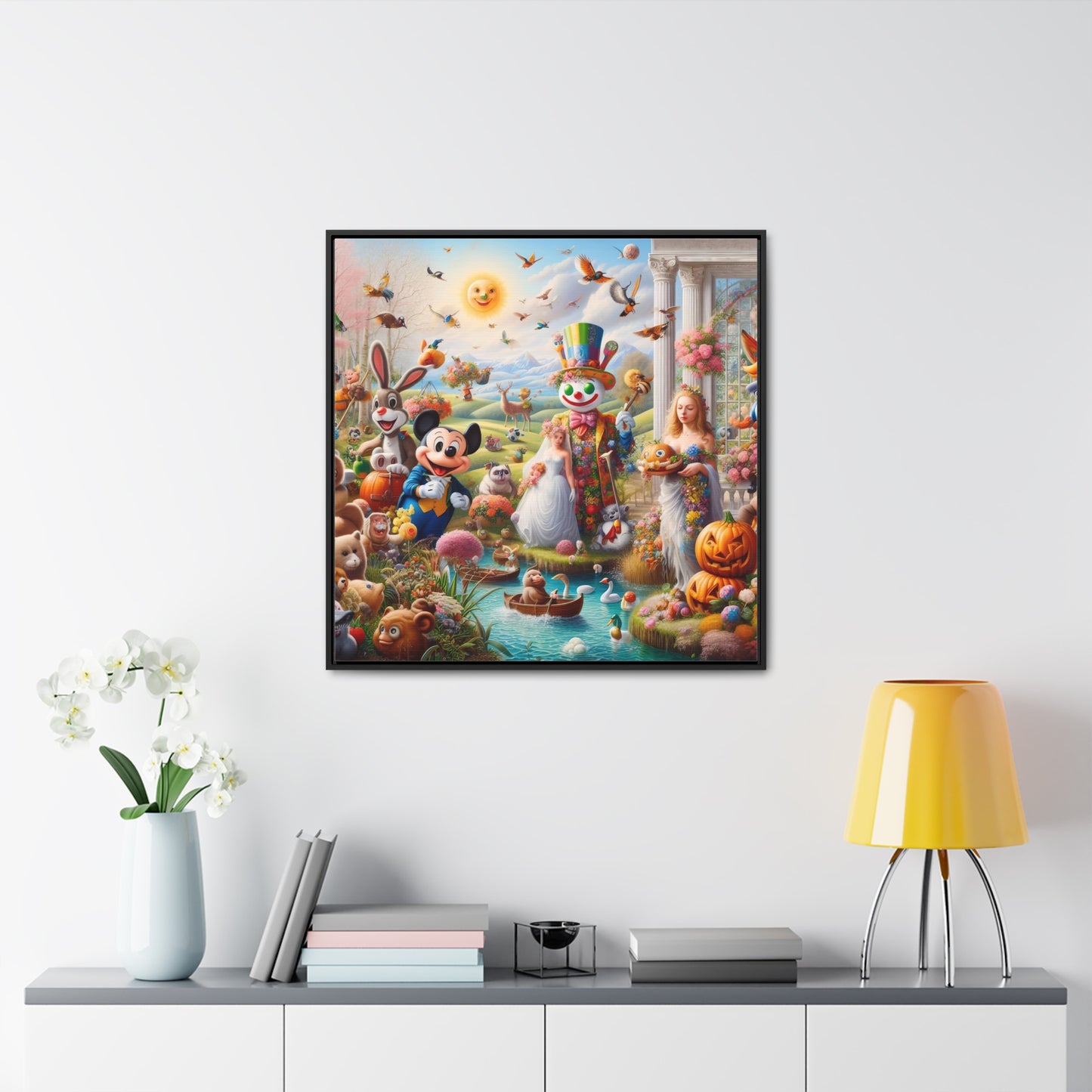 Framed Gallery Canvas Wrap - Spring 7