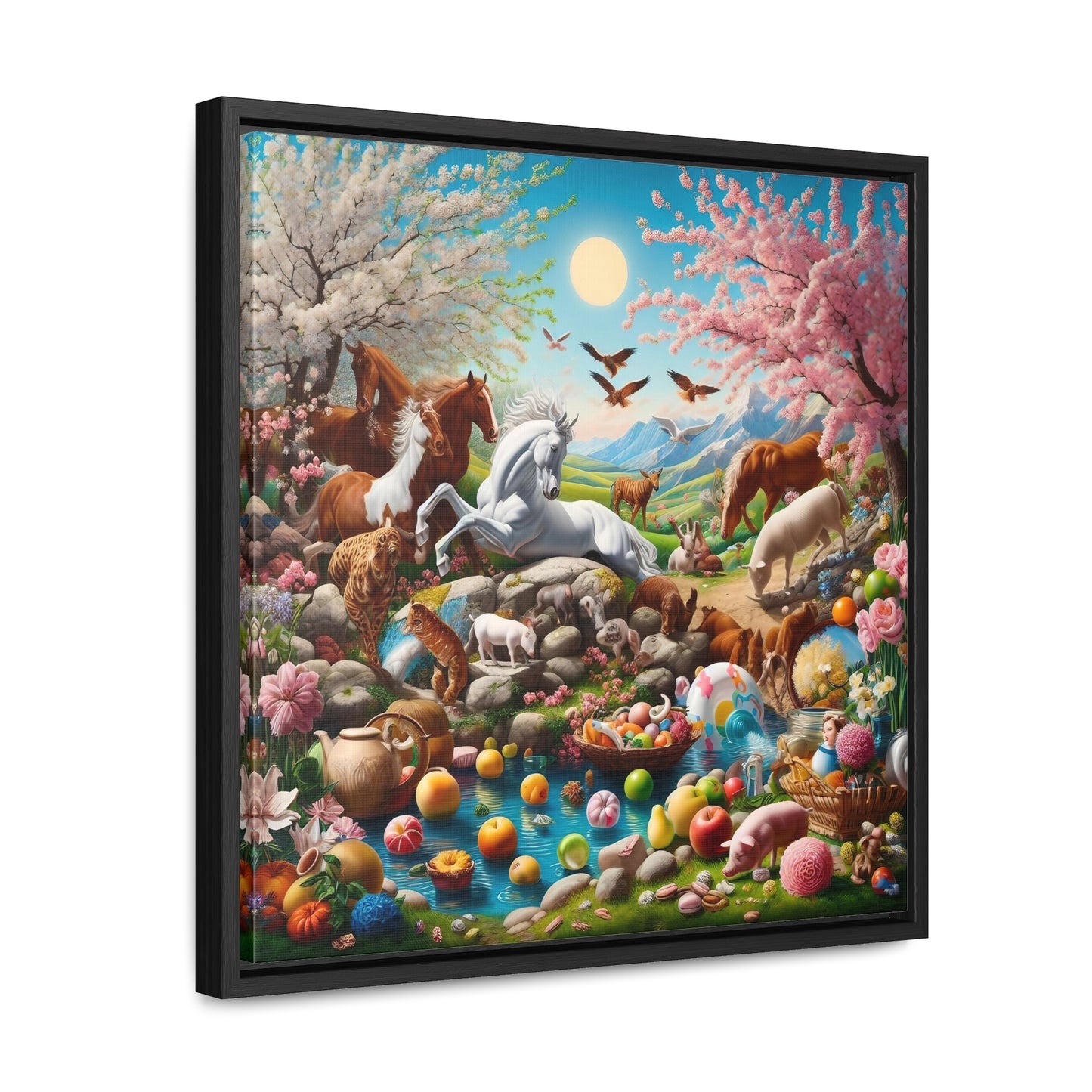 Framed Gallery Canvas Wrap - Spring 24