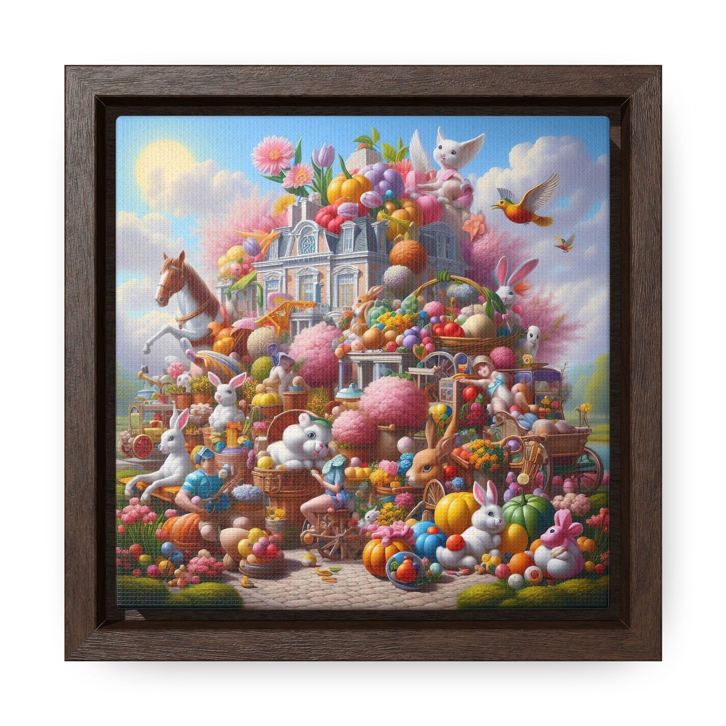 Framed Gallery Canvas Wrap - Spring 14