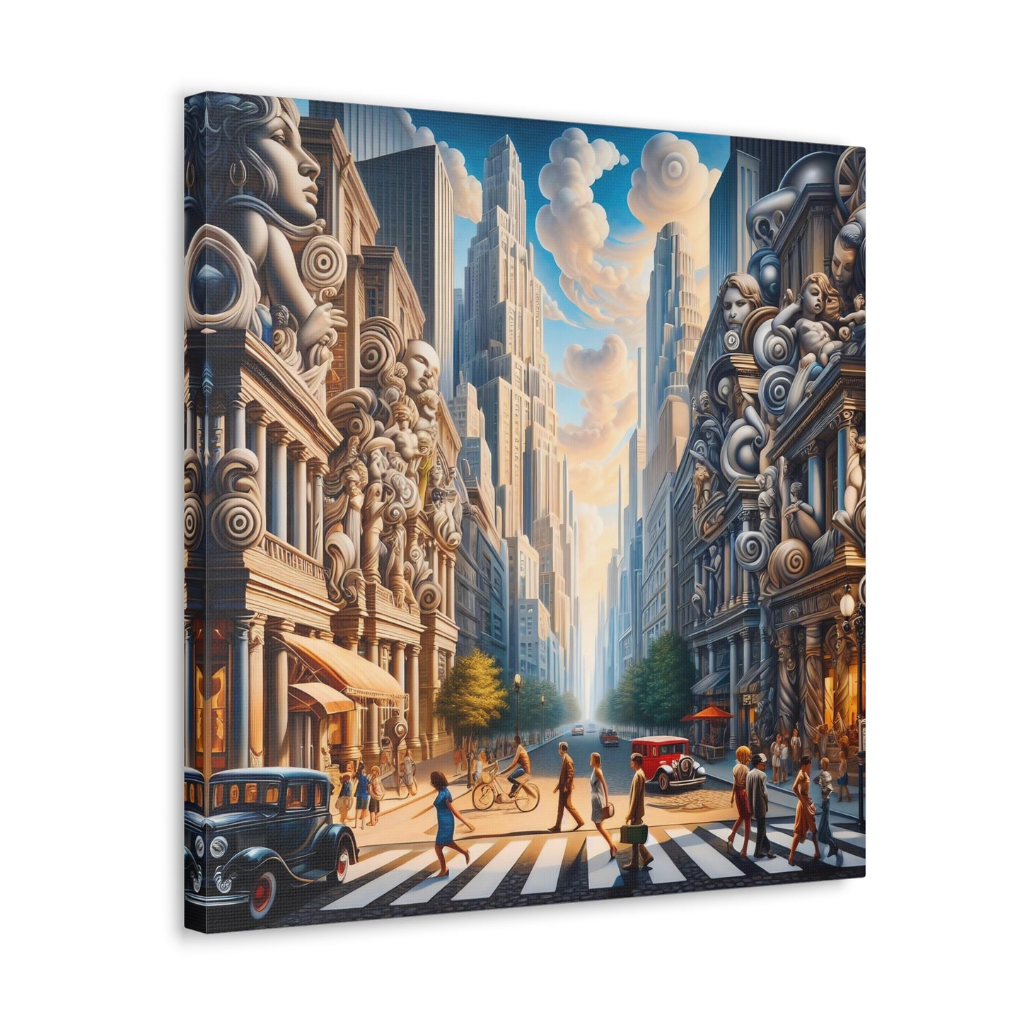 Canvas Gallery Wrap - City 2