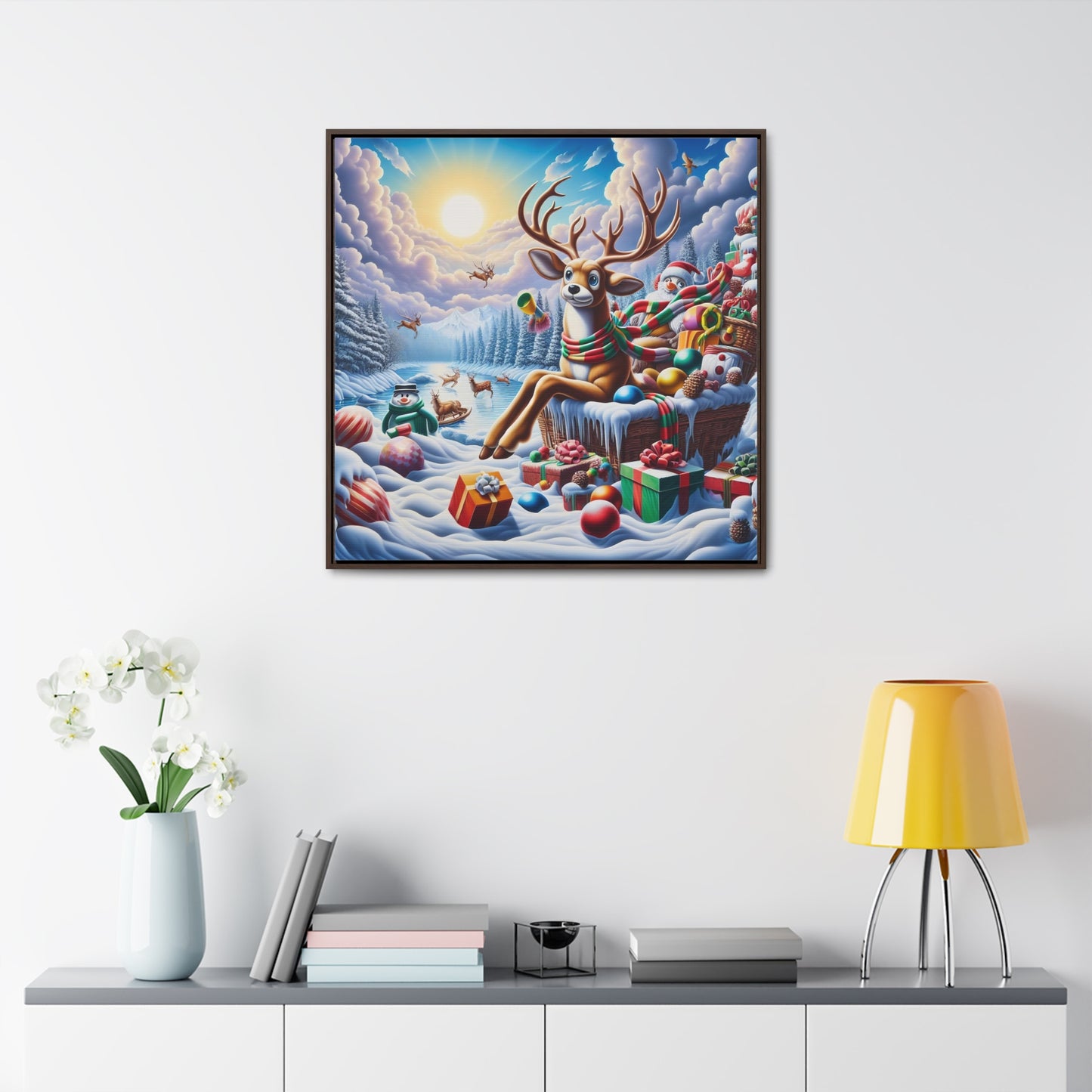 Framed Gallery Canvas Wrap - Winter 117