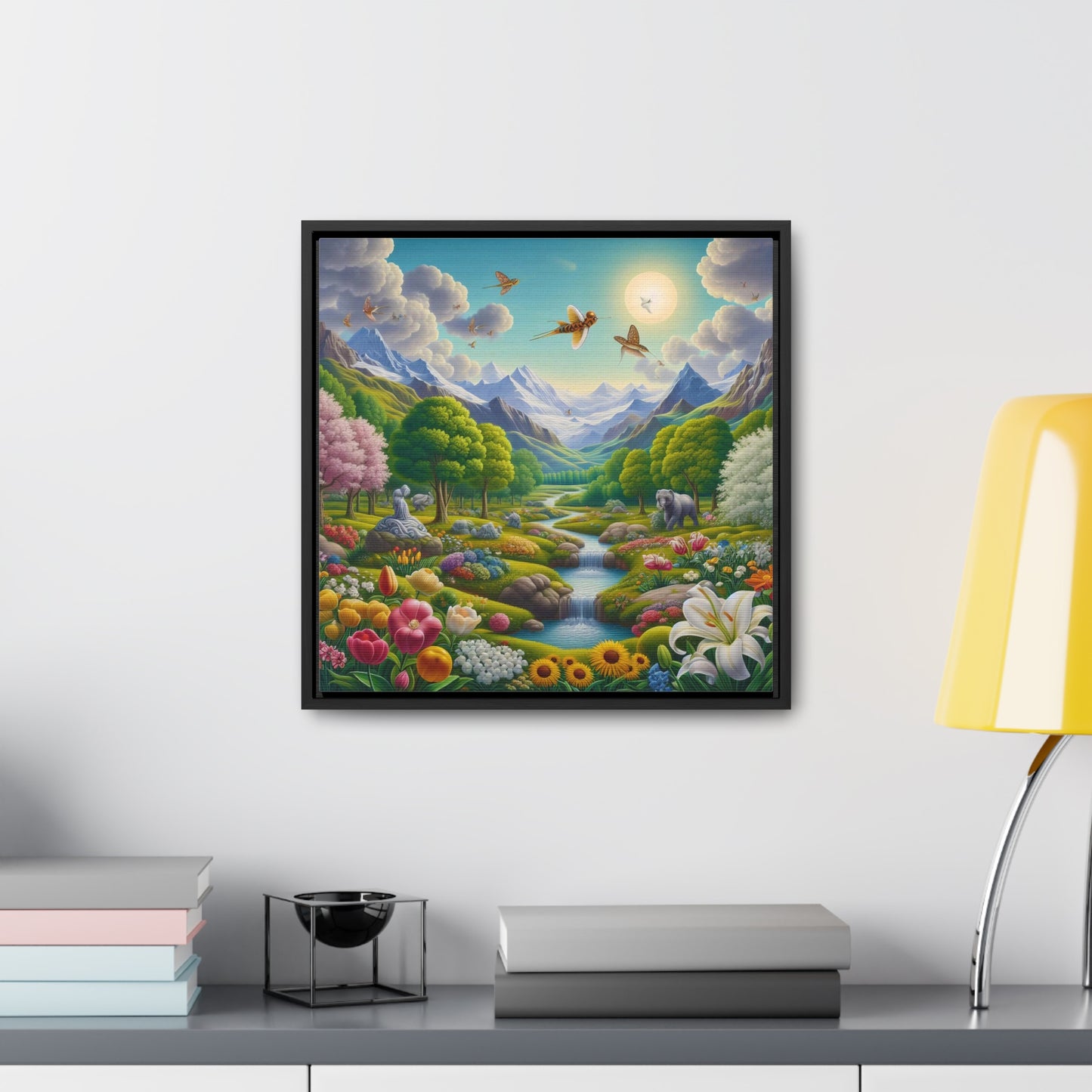 Framed Gallery Canvas Wrap - Spring 17