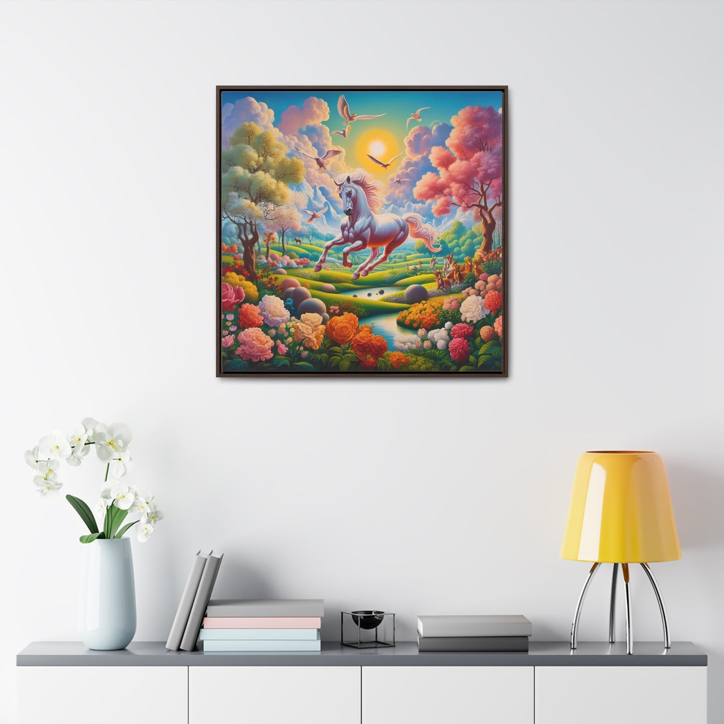 Framed Gallery Canvas Wrap - Spring 37