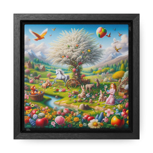 Framed Gallery Canvas Wrap - Spring 127