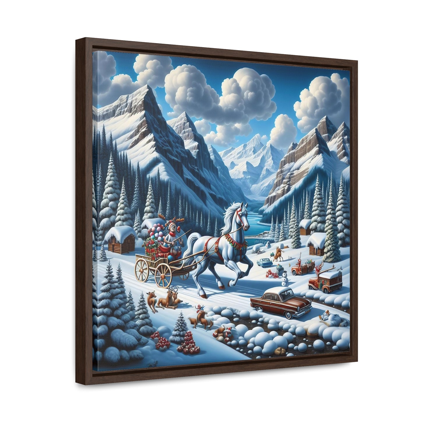 Framed Gallery Canvas Wrap - Winter 107