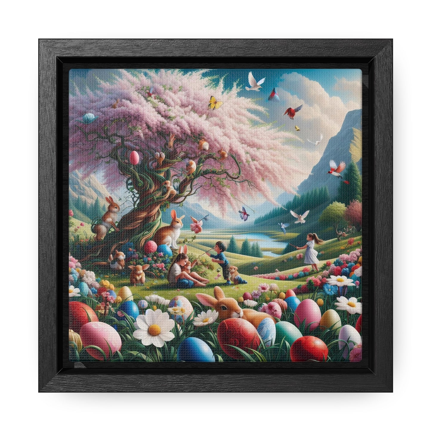 Framed Gallery Canvas Wrap - Spring 119