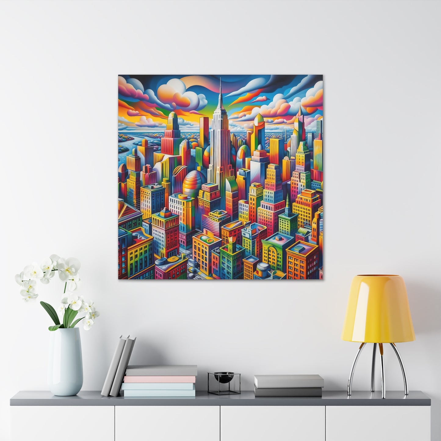 Canvas Gallery Wrap - City 14