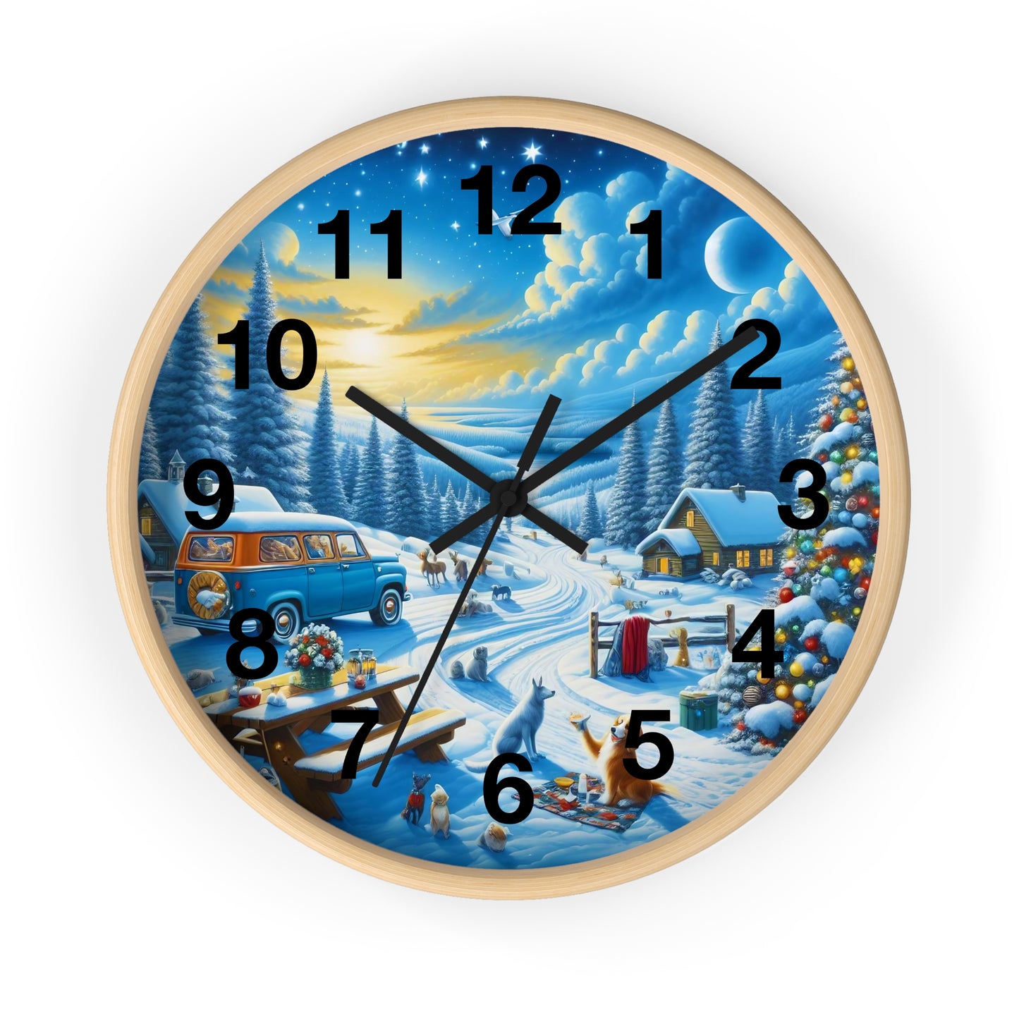 Wall Clock - Winter 110