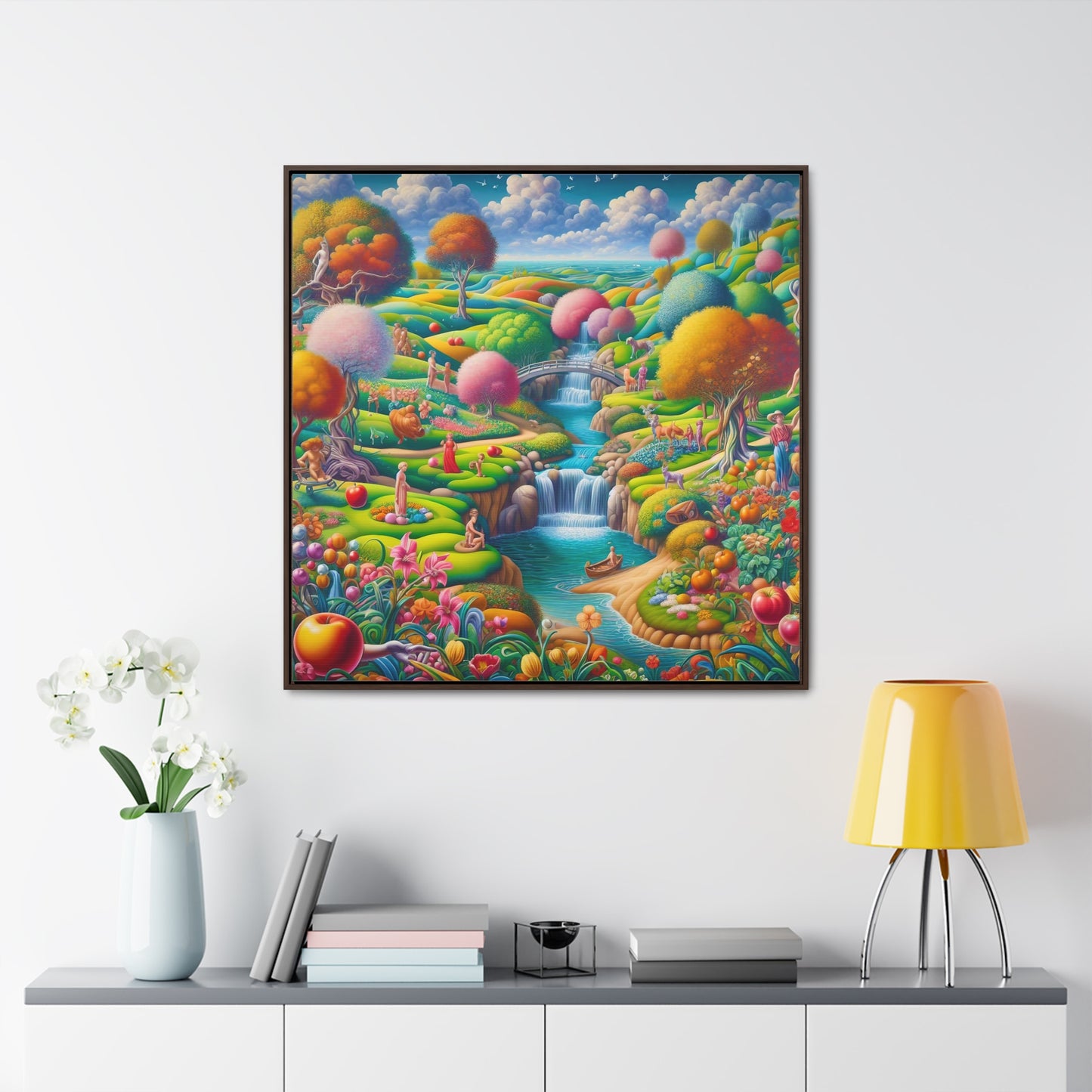 Framed Gallery Canvas Wrap - Spring 29